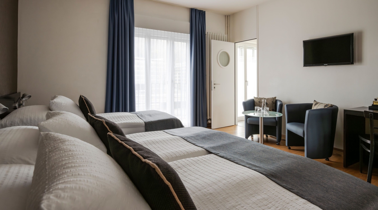 Dreibettzimmer balkon 201 karl boutique hotel luzern 04